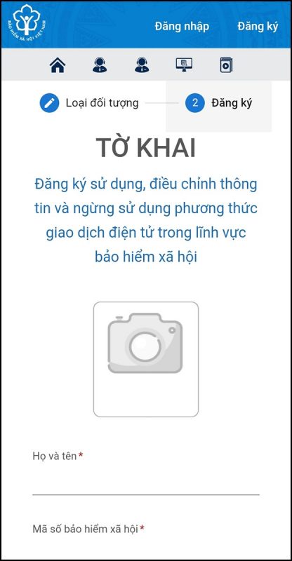 đăng ký tài khoản VssID như thế nào?