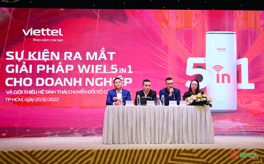 sự kiện ra mắt giải pháp wifi6 cho doanh nghiệp